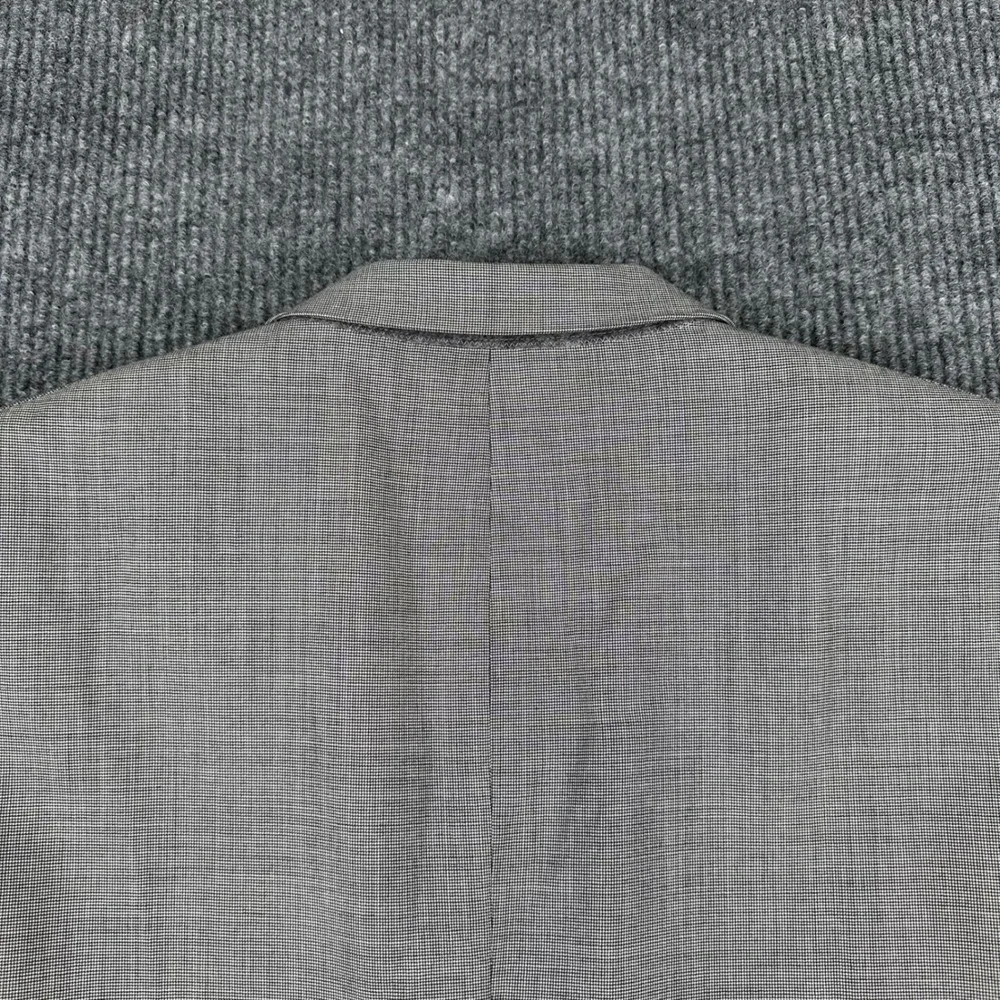 Jos. A. Bank Mens 48R Gray 100% Wool Two Button Blazer Sport Coat Classic Fit